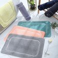 thumbnail image 3 of The New Ultra Plush Bath Mat Anti Slip Pedestal Set, Extra Absorbent 100% Polypropylene Bathroom Toilet Rug ,Bedroom Floor Mats, 3 of 8