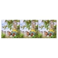 thumbnail image 4 of Billuyoard Straw Rabbit Adornment Easter Bunny Statue Cute for Patio Farmhouse Garden Type1 NO1, 4 of 6