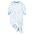 Onesies Brand Baby Boy or Girl Gender Neutral Sleep 'N Play Footed Pajamas, 4Pack