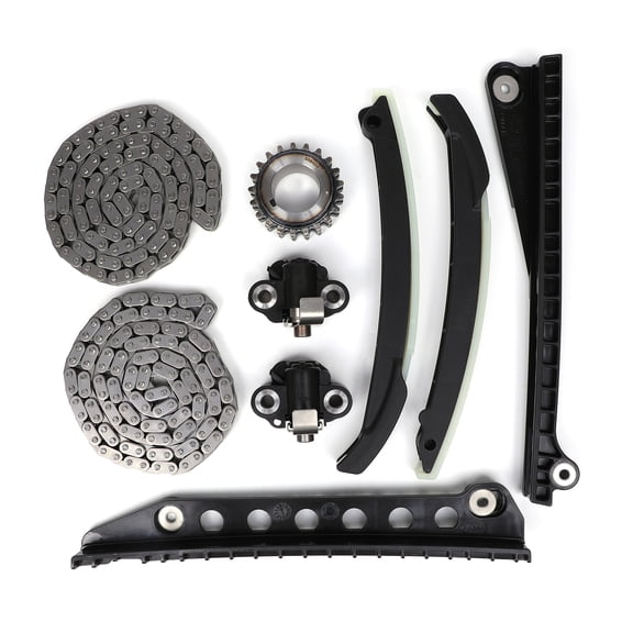 Woudy Engine Timing Chain Kit for Ford SOHC F250 F350 F450 Super 5.4L 2000-2016 Set