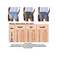 thumbnail image 2 of Uhndy Women Casual Summer Mid Waist Stretchy Denim Jean Shorts Junior Lace Up Fitting Tassels Short Jeans Green L(US 10-12), 2 of 2