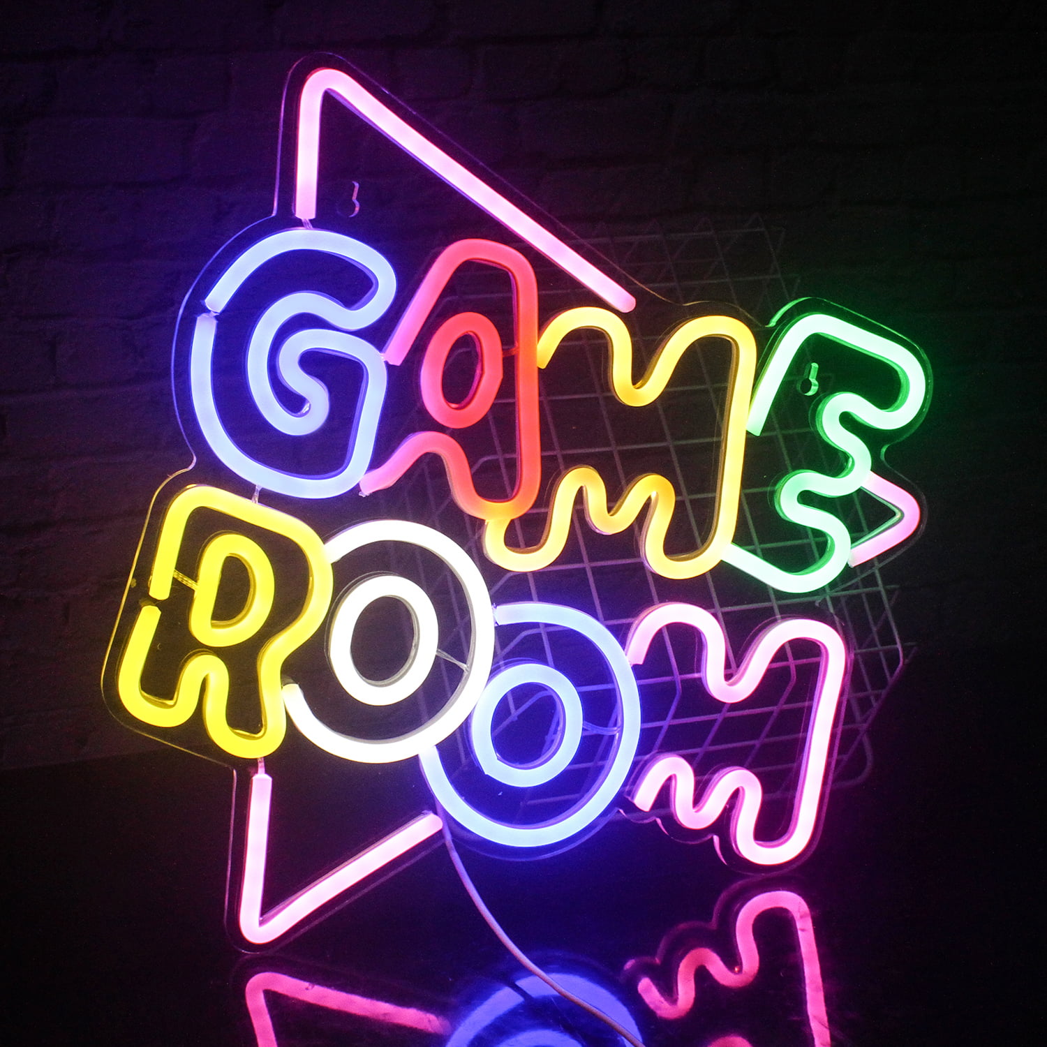 Wanxing Room LED Neon Light Signs USB Power for Game Home Bar Party Art Decoration -