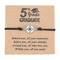 thumbnail image 2 of Diceymbol 2025 Graduation Bracelet Gift Set Adjustable Woven Keepsake with Inspirational Card, Premium Cap Box Packaging for High School & College Grads, 2 of 8