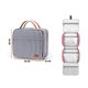 thumbnail image 2 of Neceser colgante Neceser grande para mujer con 4 compartimentos y 1 gancho para colgar Neceser para mujer Neceser azul, 2 of 5