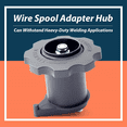 thumbnail image 3 of Wire Spool Adapter Hub Replacement for Millermatic 211 140 135 180 Series for 500559 Handler MIG Welders, 3 of 7