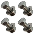 thumbnail image 3 of 1/4" - 20 x 1.5". 304-STAINLESS STEEL BOLTS, NUTS & WASHERS - 18-8 HEX HEAD Bolt - 304 Grade. General Purpose 10 Bolts + 10 Nuts + 10 Washers, 3 of 6