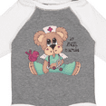 thumbnail image 4 of Inktastic CNA An Angel in Scrubs Teddy Bear Boys Long Sleeve Baby Bodysuit, 4 of 5