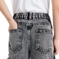 thumbnail image 4 of New Star Patched Wide Leg Jeans For Teen Boys And Girls Sizes 7 13, 4 of 9