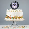 thumbnail image 4 of Acrylic Cute Purple Owl Cake Topper Party Decoration for Wedding Anniversary Birthday Graduation, 4 of 6