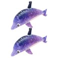 thumbnail image 1 of KAKOWELY 2 piezas de juguetes flotantes de tiburón, flotador inflable de piscina de tiburón, decoraciones flotantes de tiburón inflables, 1 of 5