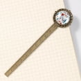 thumbnail image 4 of Valentine's Day Love Book Accessories: Lace Bookmark in Antique Bronze – a 、 Gift for Readers and Book Lovers, 4 of 5