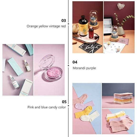 Masteelf  Photography Background Paper Video Shoot Backdrop Seamless Purple