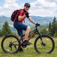 thumbnail image 6 of Ambifirner 24 Inch Steel Frame Shock Fork Plus Shock Absorber 21-speed Unisex Mountain Bike, 6 of 8