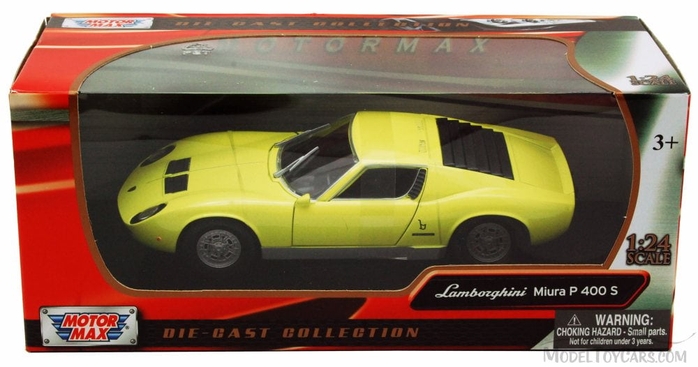 ミニカー Motor Max Lamborghini Miura P400 1/24 b8dc93bd-cecb-4176-bfb4-