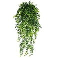 thumbnail image 2 of 2PCS Artificial Hanging Plants for Outdoors, Fake Green Hanging Plants Outdoor UV Resistant Faux Realistic Silk Plants for Planter Porch Garden Balcony Yard Indoor, 2 of 6