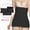 Black, variant on 3 in 1 Postpartum Belly Wrap for Women - Abdominal Support Girdle, C-Section Recovery & Post Pregnancy Belly Band with Breathable Compression, Black,L