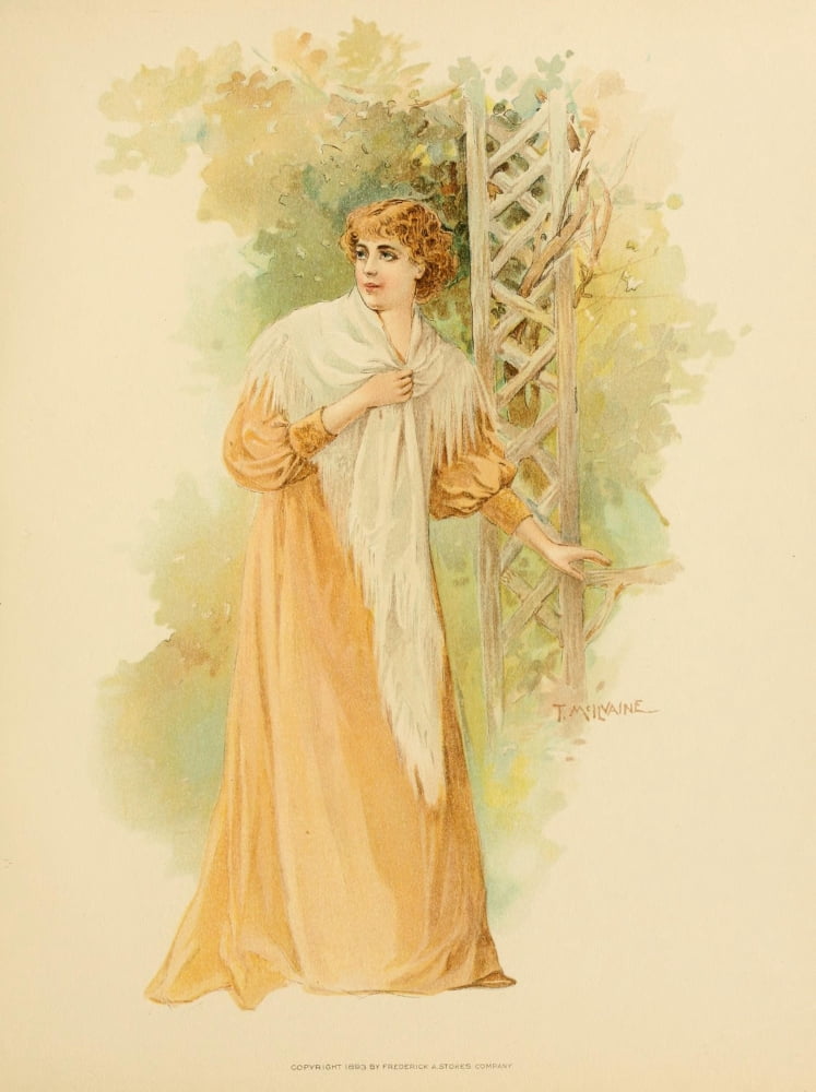 Lucile 1893 Girl By
