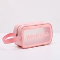 thumbnail image 3 of Coofit Toiletry Bag Large Capacity Waterproof Zipper Travel Cosmetic Pouch Shaving Bag, 3 of 10