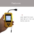 thumbnail image 6 of Portable Sonar Fish Finders Handheld Fish Sounders Sonar Alarm Sensors Fish Finders with Depth Readout Fish Alarm, 6 of 8