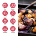 thumbnail image 3 of SUR LA TABLE KITCHEN ESSENTIALS 4-in-1 Compact 5-Quart Basket Air Fryer with Window for Easy Viewing, Digital Touchscreen Display with 8-Presets, Air Fry, Bake, Roast, Broil in Minutes, 1500w, 3 of 8