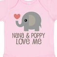 thumbnail image 4 of Inktastic Nana and Poppy Love Me Boys or Girls Baby Bodysuit, 4 of 5