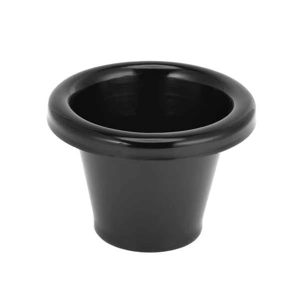 Unique Bargains Vélo Empilable Bellmouth Durable 1.85 Pouces ID 3.39 Pouces OD Turbo Moteur Entrée d'Air Alliage d'Aluminium Noir