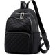 thumbnail image 1 of Black Backpack Women Elegant Backpacks Women Small Backpack Women Waterproof Mini Black Backpack, 1 of 5