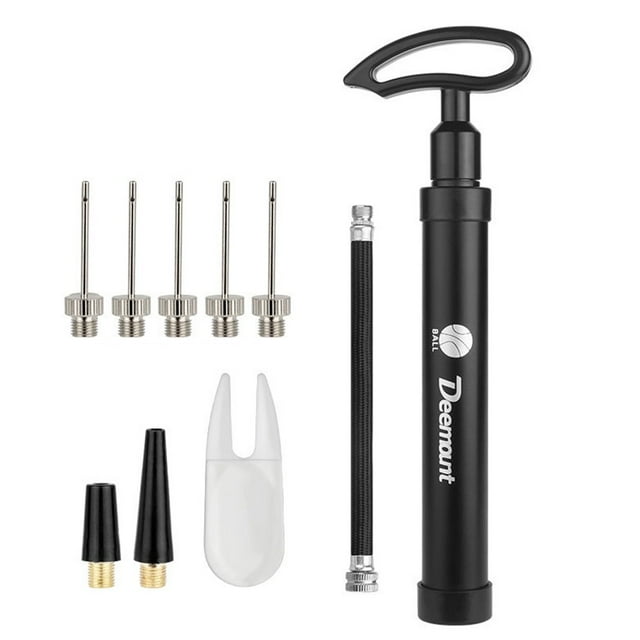 Mosiee Aluminum Alloy Portable Mini Pump Basketball Manual Pump Football Pump
