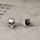thumbnail image 1 of Pendientes YONGSHENG Plata de Ley 925 Calavera Halloween Hipoalergénicos, 1 of 5
