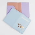 thumbnail image 5 of PU Leather Cover Holder Luggage Tag for Women Men Travel Fashion Lover Couple Weddings Gift, 5 of 9
