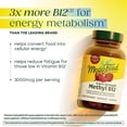 thumbnail image 4 of MegaFood Extra Strength Methyl B12 Vitamin - Vegan, Gluten-Free - 90 Capsules, 90 Servings, 4 of 10