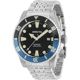Invicta Men s 17879 Pro Diver Black Carbon Fiber Dial Chronograph Dive Watch Walmart
