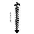 thumbnail image 2 of Giunmcul 50% Off Clear Snow Gauge - Christmas Holiday Snowflake Gauge, Metal Snow Gauge Sizing, Christmas Rain Gauge Outdoor Decoration Gift, 2 of 2