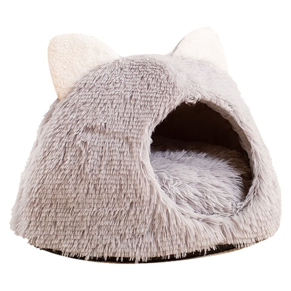 Funny Cat Bed Cute Warm Cat Sleeping Indoor Cats And Small Dogs With Removable Cushion