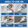 thumbnail image 3 of Limpiador y sellador de lechada para azulejos Grout Paint Kallteren, 2 unidades, negro, 3 of 7