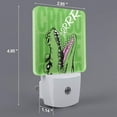 thumbnail image 2 of Balery CROCODILE HEAD Luz Nocturna LED con Sensor Automático, Enchufe con Sensor Crepuscular, Luz Suave de 0.5W para Dormitorio, Pasillo, Baño-US, 2 of 7