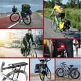 thumbnail image 6 of Rear Bike Rack, 115lbs 50KGS Bike Cargo Racks Frame Aluminum Alloy Universal Adjustable Cycling Equipment Stand Footstock Bicycle Luggage Carrier Bike Rack Rear with Reflector for 26"-29" Frames, 6 of 15