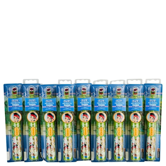 Oral-B Pro Health Stages Power Kids ToothBrush Jake & The Neverland Pirates 9 Ct