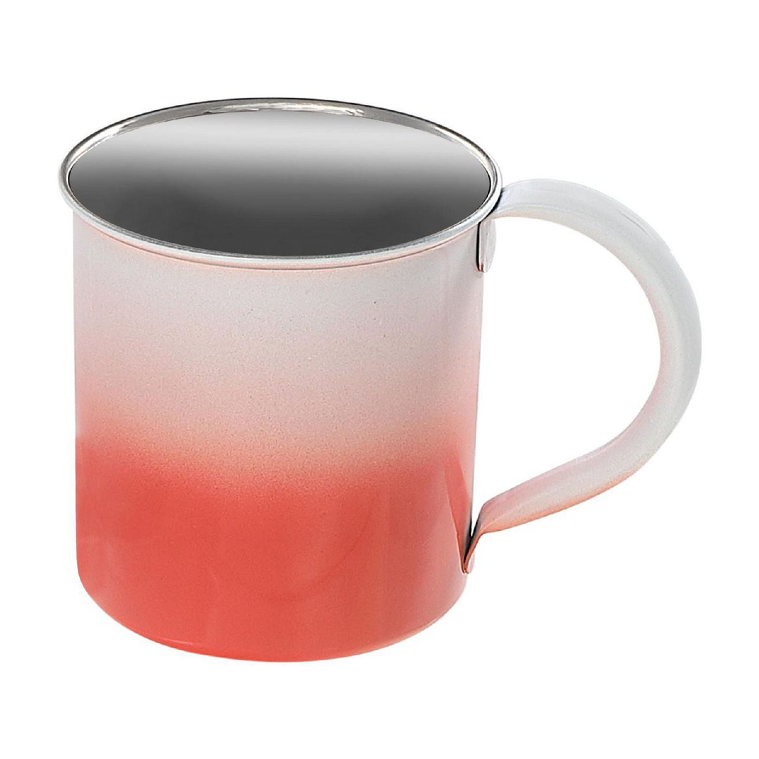 IH Casa Decor Stainless Steel Ombre Mug Orange - Set of 2