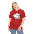 thumbnail image 3 of Smushed fave emoji graphic t shirt Unisex Heavy Cotton Tee, 3 of 8