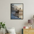 thumbnail image 4 of Paint By Numbers Kit for Adults Beginner - DIY Moose Reflections Snowy Mountain Serenity Canvas Painting Kits for Adults, Frameless Paint By Number for Adults for Home Wall Decor 16x20 Inch, 4 of 7