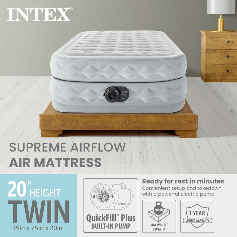 Intex Supreme Air-Flow Airbed, Dura-Beam Deluxe 20