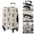 thumbnail image 5 of Highland Cow Sunflower Hat Boot Pattern Luggage Cover Fashion Suitcase Cover Baggage Covers Fit 25-28 Inch Luggage (Go Travel), 5 of 5