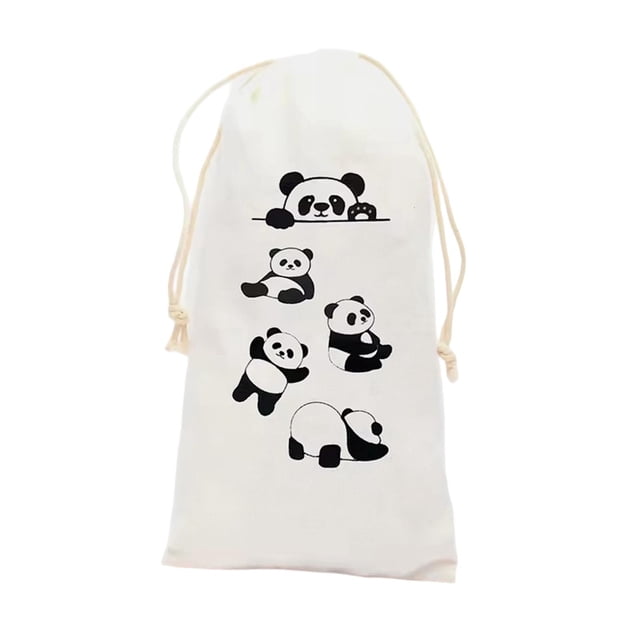 Bolsa para zapatos de baile, accesorio, portátil, de protección, para bailarines, gimnasios de alto rendimiento patrón de panda