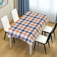 thumbnail image 7 of GZHJMY Buffalo Plaid Tablecloth, Rectangle Waterproof Washable Polyester Table Cover for Picnic Dinner Holiday Party Decor, 60 x 120 Inch, 7 of 7