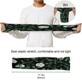 thumbnail image 6 of ALAZA Skull Roses Leaf UV Sun Protection Arm Sleeves UPF 50+ Compression Cooling Sleeve 1 Pair, 6 of 7