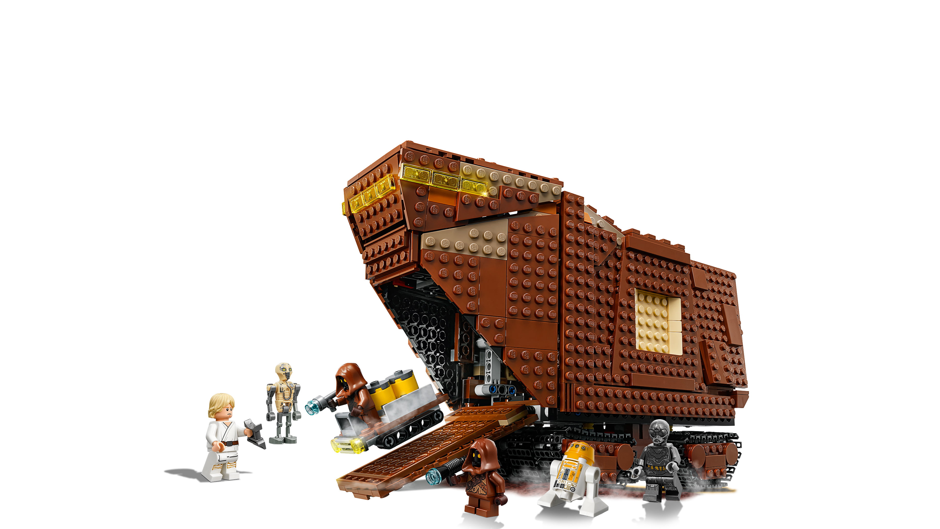 flov Sidst let at blive såret LEGO Star Wars Sandcrawler 75220 Building Set (1,239 Pieces) - Walmart.com