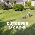 HART 40Volt 20inch SUPERCHARGE Dual Blade SelfPropelled Mower Kit
