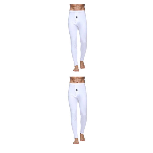 Qarigey Pantalones de ropa interior térmica para hombres Leggings de invierno Parte inferior cálida Type2 NO2