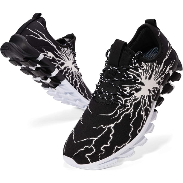 Zapatillas de deporte con personalidad de grafiti a la moda para hombre Adepaton CZYD-ST14-14